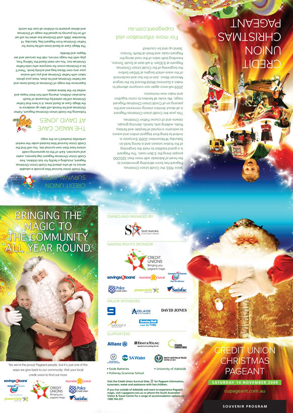 Credit Union Christmas Pageant Brochure Inside